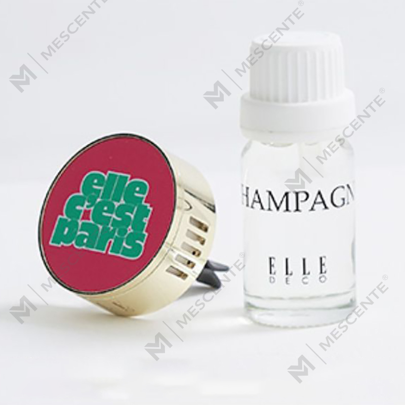 M&Scent luksus, flytende parfyme bilfrisker diffuser med hengende klips medaljong
