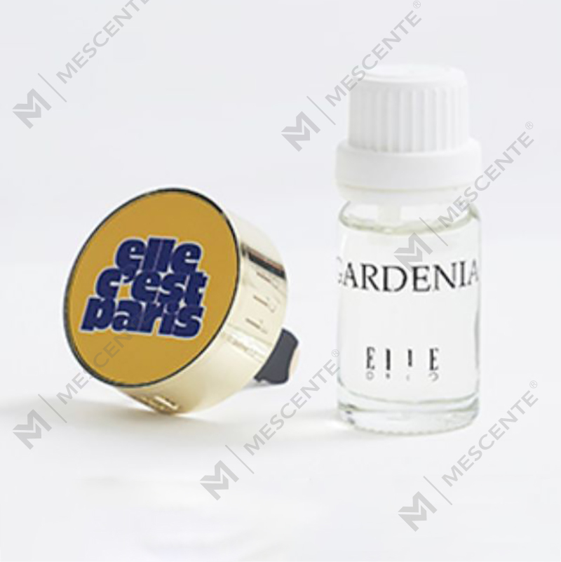 M&Scent luksus, flytende parfyme bilfrisker diffuser med hengende klips medaljong