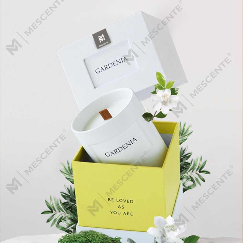 M&Scent engros tilpasset luksus hjemmeduft glasskrukker duftende soyavokslys