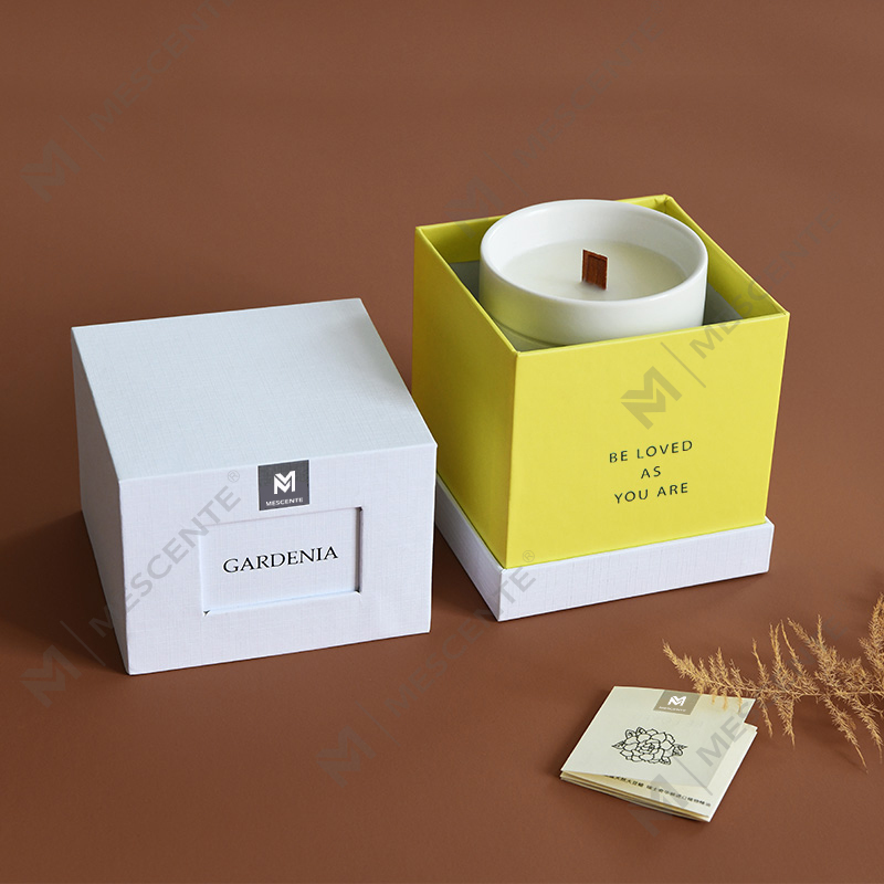 M&Scent engros tilpasset luksus hjemmeduft glasskrukker duftende soyavokslys