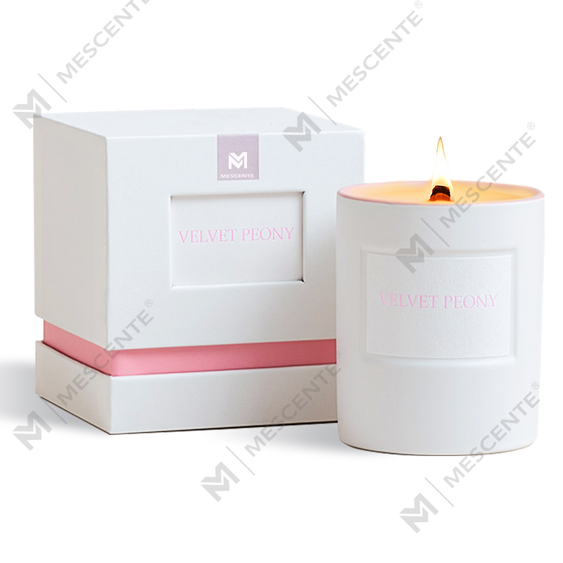 M&Scent engros tilpasset luksus hjemmeduft glasskrukker duftende soyavokslys