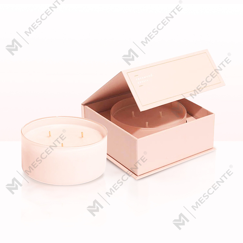 M&S cent Luxury Large 3 Wick duftlys med trelokk