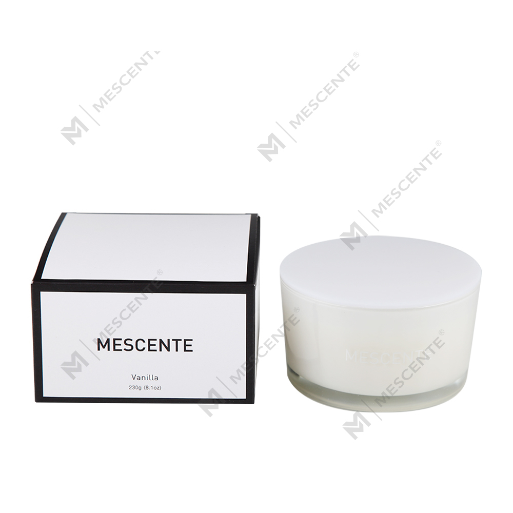 Mescente Engros Private Label glasskrukke 3 veke 100 % soyavoks duftlys