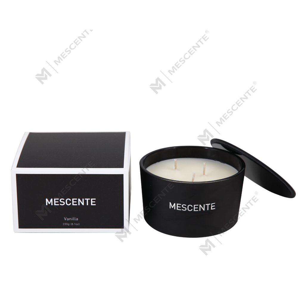 Mescente Engros Private Label glasskrukke 3 veke 100 % soyavoks duftlys
