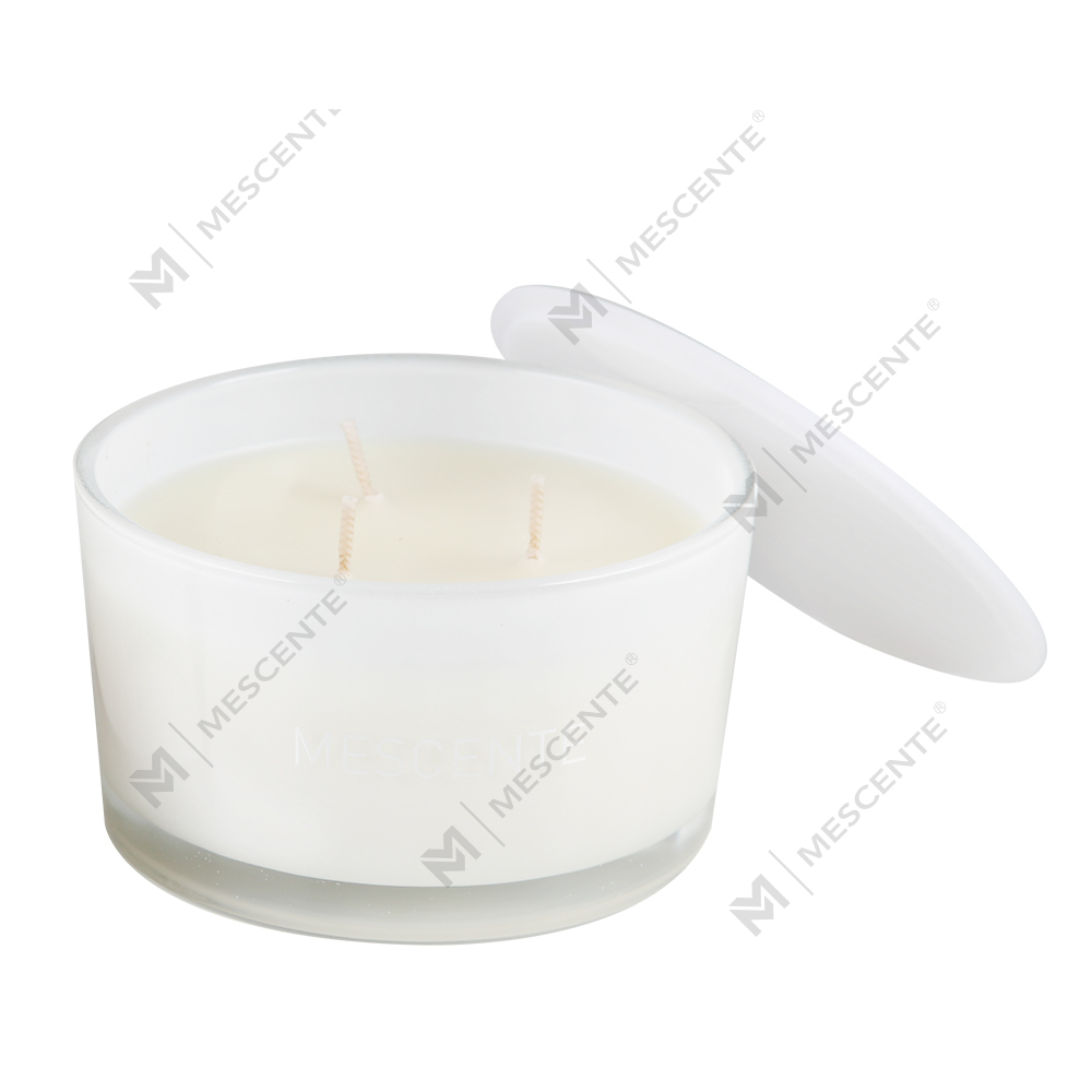 Mescente Engros Private Label glasskrukke 3 veke 100 % soyavoks duftlys
