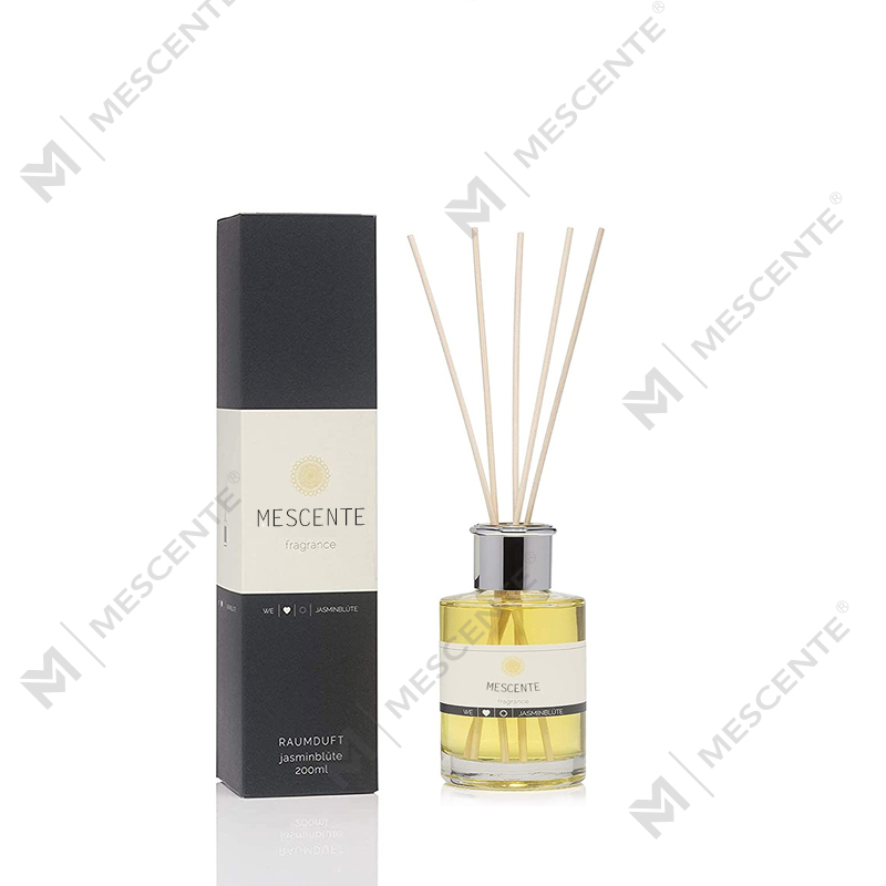 M&Scent Luxury Custom Stor Flaske Blomst Private Label Liquid Reed Diffuser med gaveeske