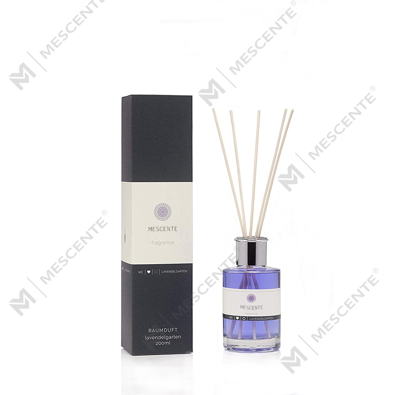 M&Scent Luxury Custom Stor Flaske Blomst Private Label Liquid Reed Diffuser med gaveeske