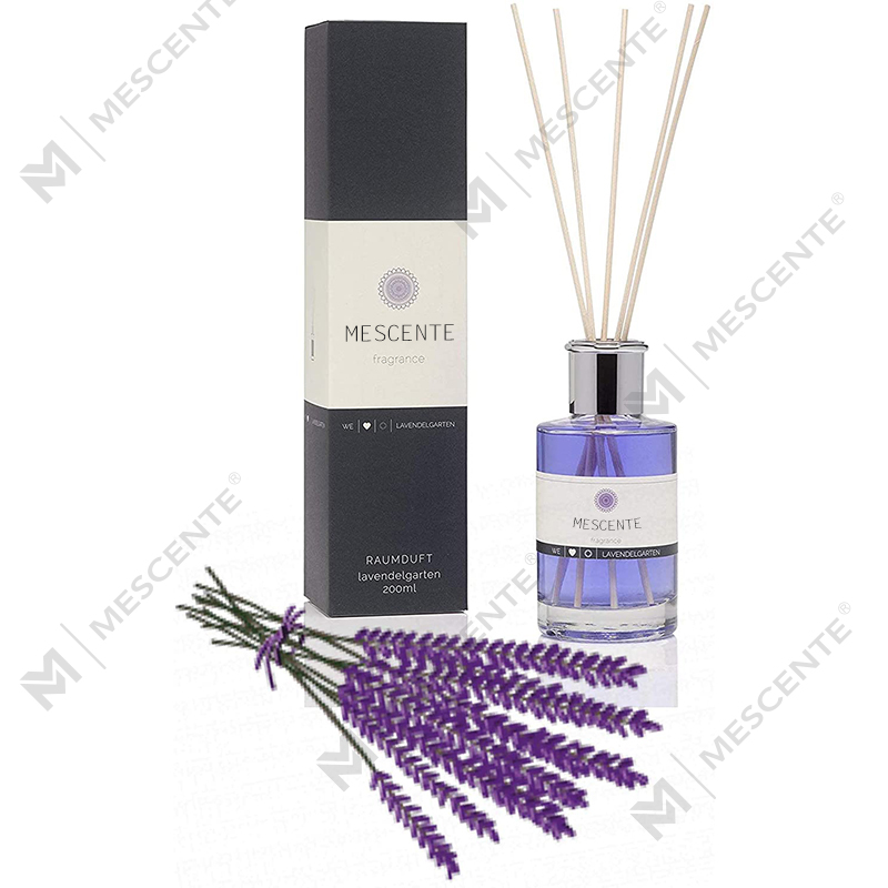 M&Scent Luxury Custom Stor Flaske Blomst Private Label Liquid Reed Diffuser med gaveeske
