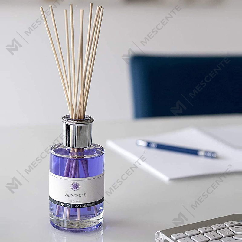 M&Scent Luxury Custom Stor Flaske Blomst Private Label Liquid Reed Diffuser med gaveeske