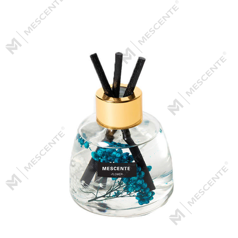 Mini hvit flaske Blomsterparfyme Aroma Reed Diffuser Oil, Duft Thailand Reed Diffuser Gavesett