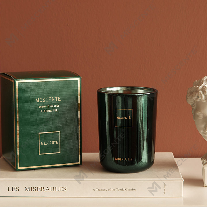 M&Scent Engros Tilpasset Luksus Private Label Pilar Duftende Soyavoks Wood Wick Aroma stearinlys