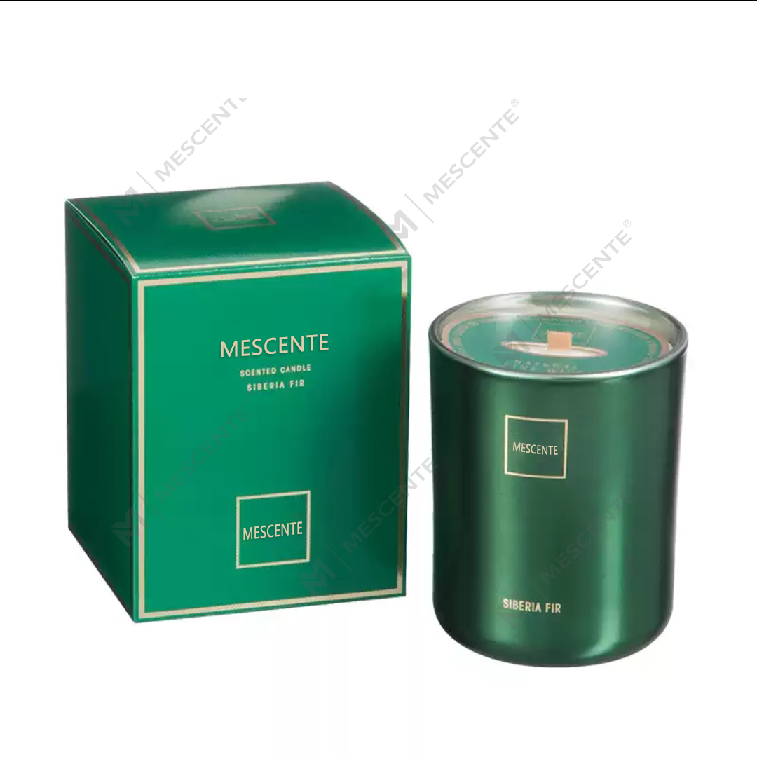 M&Scent Engros Tilpasset Luksus Private Label Pilar Duftende Soyavoks Wood Wick Aroma stearinlys