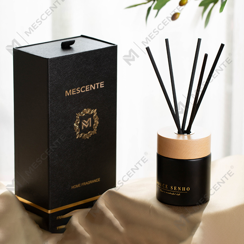 M&Scent Black Bottle Parfyme Aroma Reed Diffuser Oil, Duft Thailand Reed Diffusers Gavesett