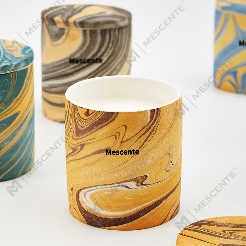M&Scent Engros Billig Tilpasset Luksus Private Label Pilar Duftende Soyavoks Wood Wick Aroma Candle