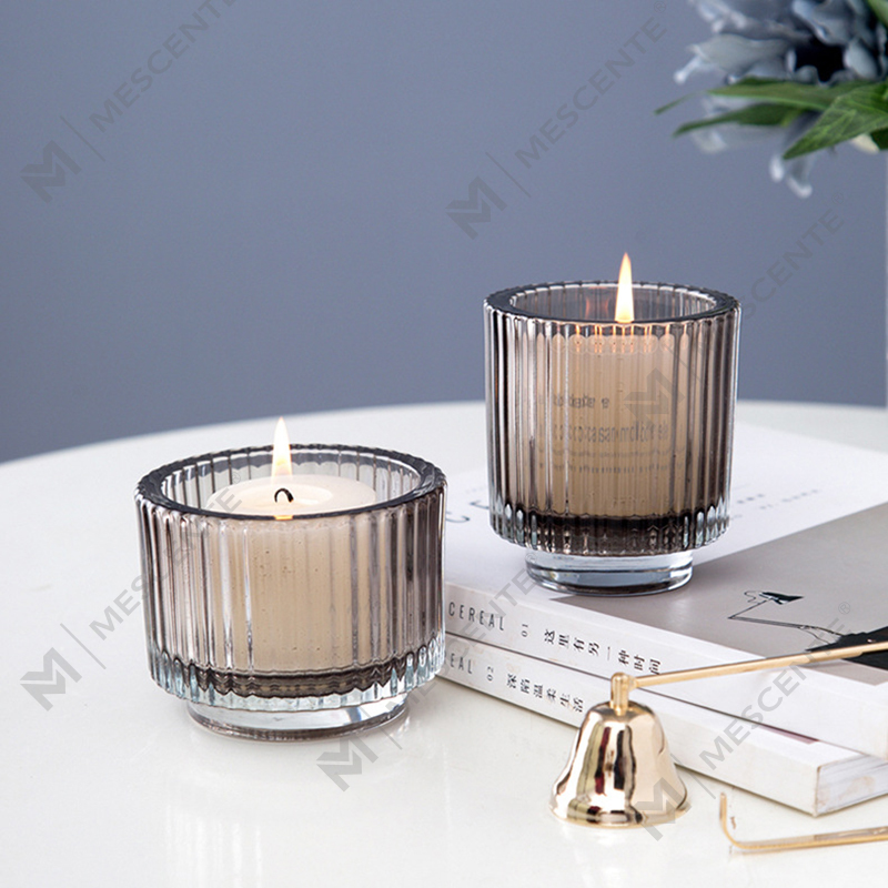 M&Scent Luxury Decor Glass Krystalllysestake, Lysholdere i Bulk