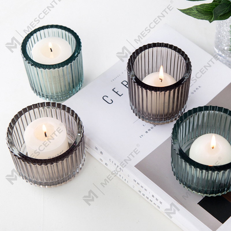 M&Scent Luxury Decor Glass Krystalllysestake, Lysholdere i Bulk