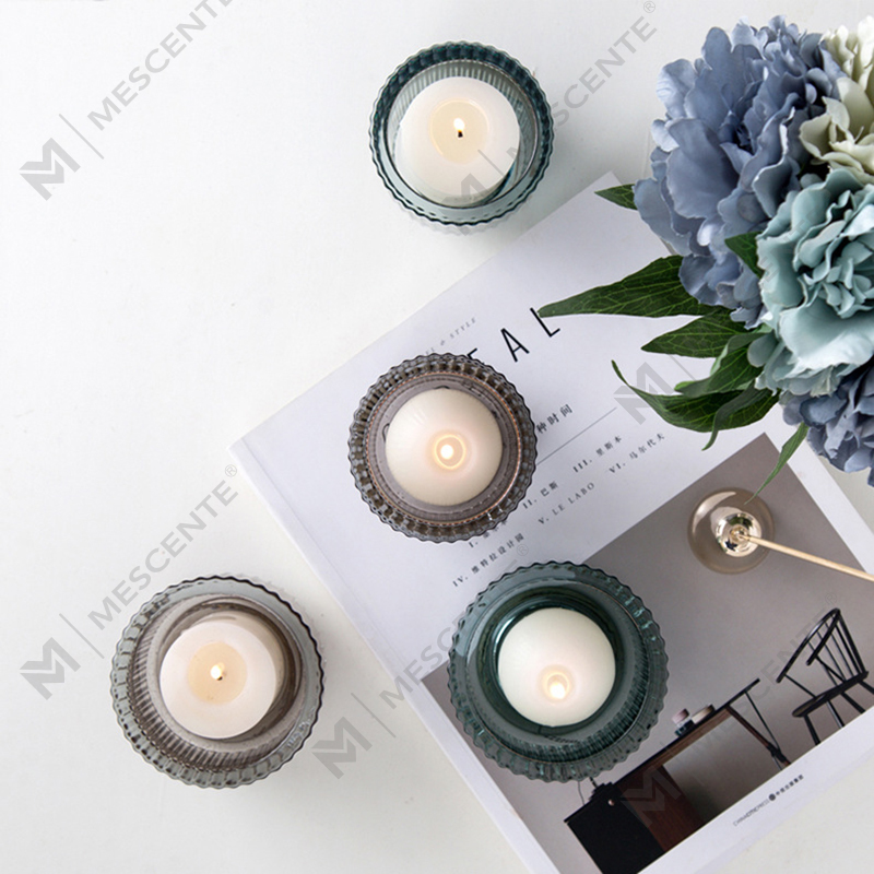 M&Scent Luxury Decor Glass Krystalllysestake, Lysholdere i Bulk