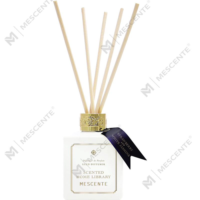 M&Scent Engros Luksus Private Label Keramikkflaske Treblomsterpinne Aroma Reed Diffuser