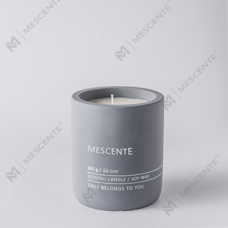 M&Scent Tilpasset Dekorativ Luksus Massasje Private Label Krystallkeramikk Woodwick Duftende Soyavokslys