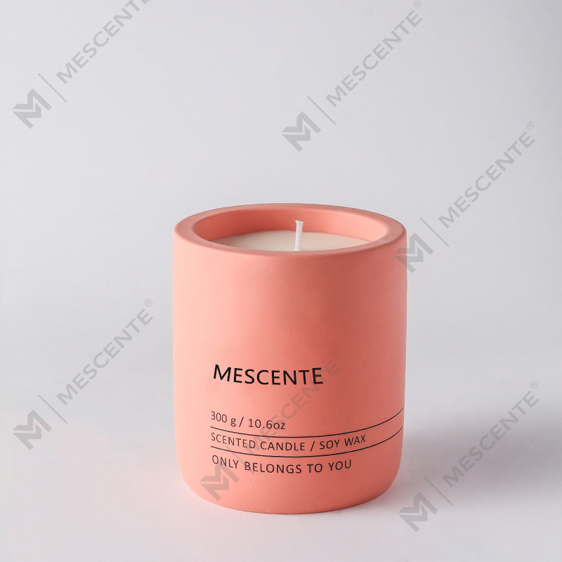 M&Scent Tilpasset Dekorativ Luksus Massasje Private Label Krystallkeramikk Woodwick Duftende Soyavokslys