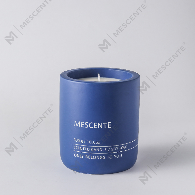 M&Scent Tilpasset Dekorativ Luksus Massasje Private Label Krystallkeramikk Woodwick Duftende Soyavokslys