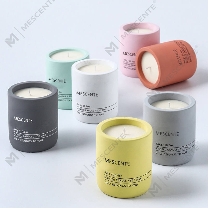 M&Scent Tilpasset Dekorativ Luksus Massasje Private Label Krystallkeramikk Woodwick Duftende Soyavokslys
