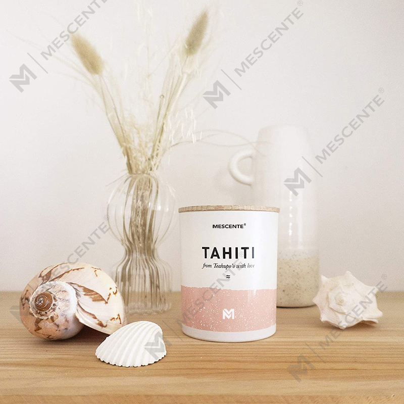 M&Scent Engros Billig Luksus Private Label Dekorativ Blomst Duftende Soy Voks søyle stearinlys Gavesett