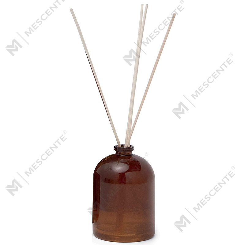 M&Scent Luxury Custom Stor Rose Gold Glassflaske Blomst Private Label flytende sivspreder med gaveeske