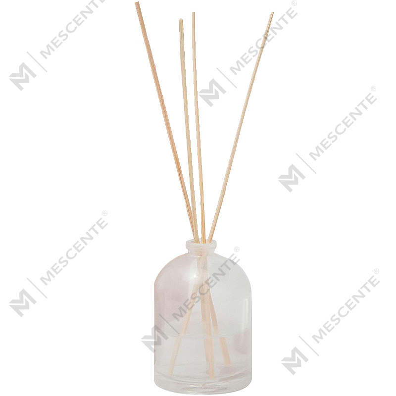 M&Scent Luxury Custom Stor Rose Gold Glassflaske Blomst Private Label flytende sivspreder med gaveeske