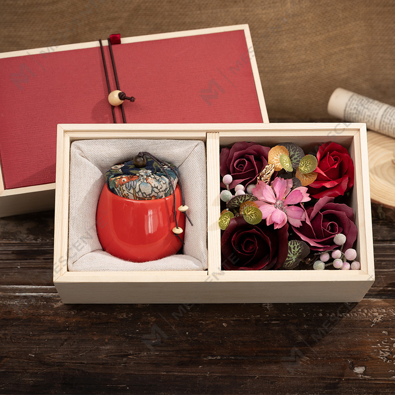 M&Scent Luxury Decoration Bulk Order Keramisk Pillar Aromaterapi Parafin Candle