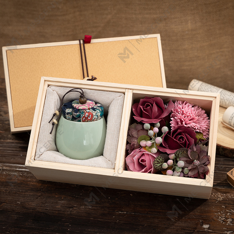 M&Scent Luxury Decoration Bulk Order Keramisk Pillar Aromaterapi Parafin Candle