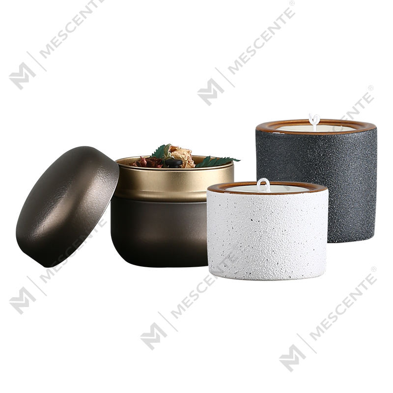 M&Scent tilpasset dekorativ Luksus Private Label Woodwick duftende soyavokslys