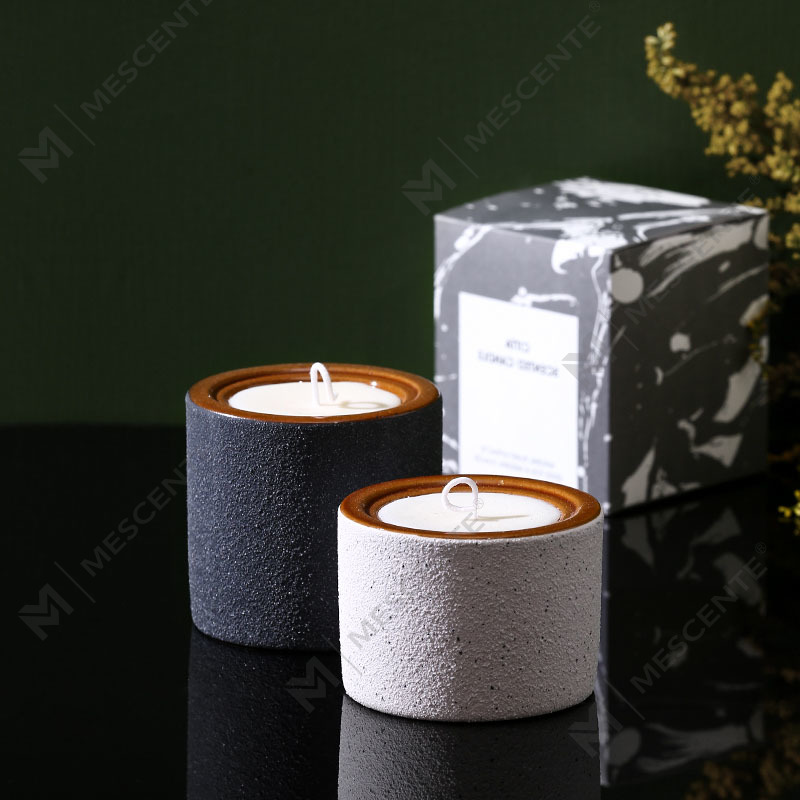 M&Scent tilpasset dekorativ Luksus Private Label Woodwick duftende soyavokslys