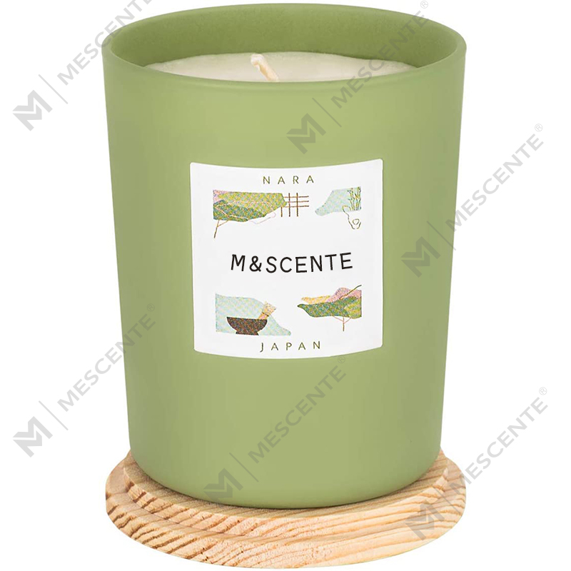 M&Scent tilpasset private label laget fargede duftende soyavoks elegante lys