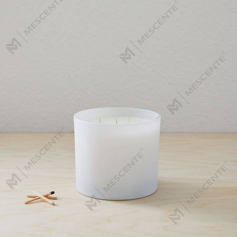 M&SCENT Natural Christmas Mye brukt glasskrukke Duftende soyavokslys med sammenleggbar boks