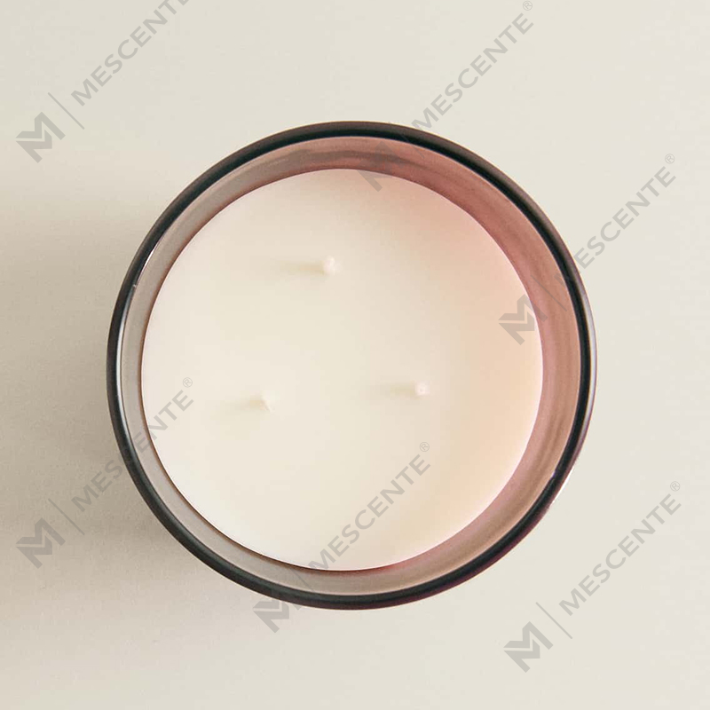 M&S cent Luxury Custom 3 Wick soyalys med trelokk A29273-1