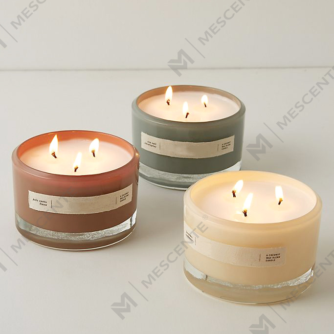 M&Scent Engros Luksus Private Label duftende soyalys Krukker A29272