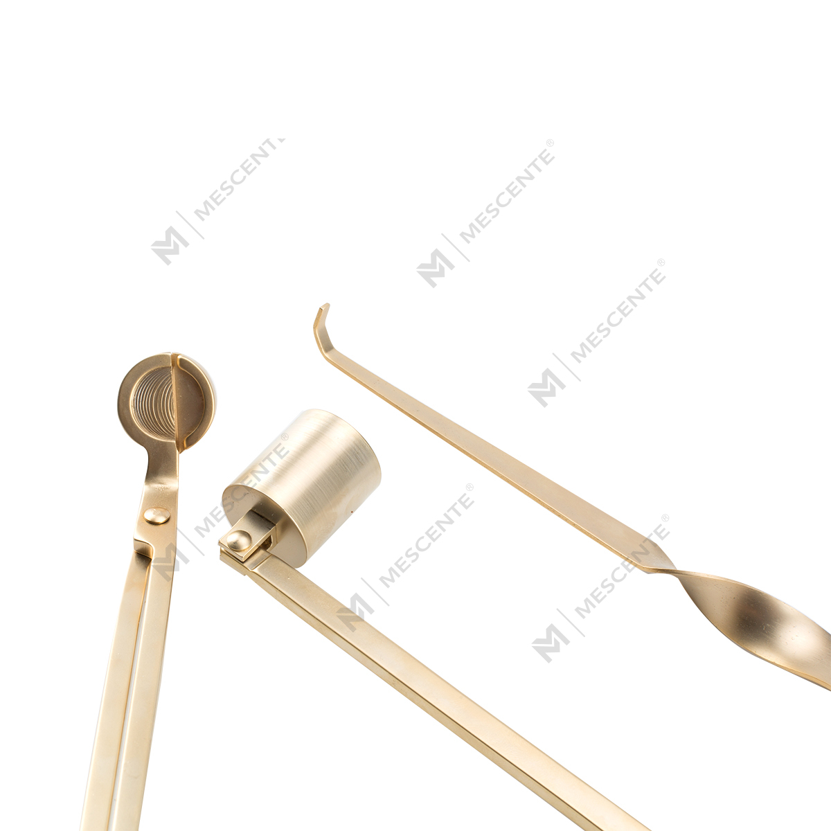 Mescente Gold Candle Wick Snuffer Sett med gaveeske A991330-1