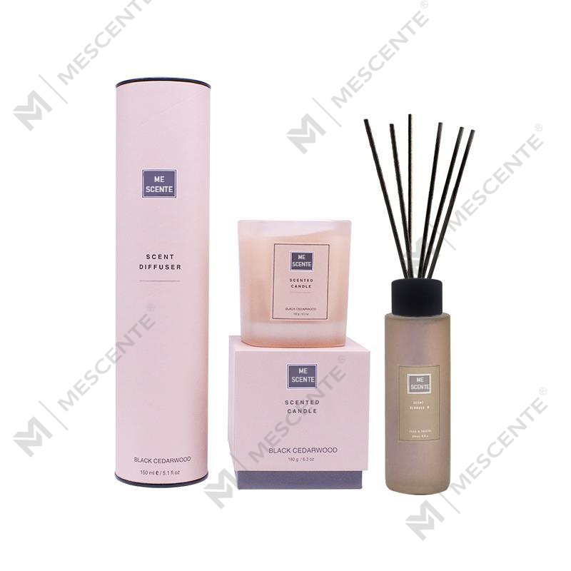 150 ml Hjemduft Reed Diffuser Gavesett med duftlys A99189