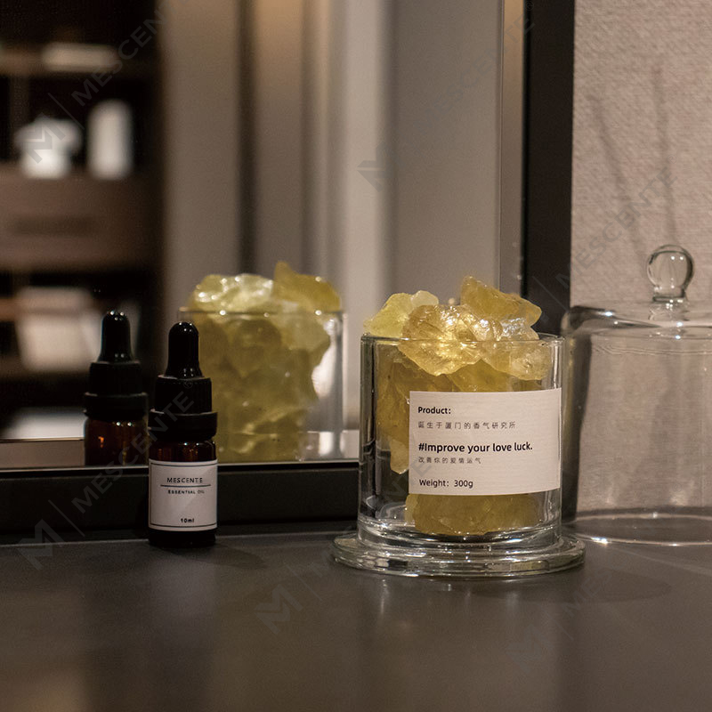 Dekorativ hjemmestatue formet keramisk duft Krystallstein essensiell olje Aroma Diffuser A29199-Verdisaker