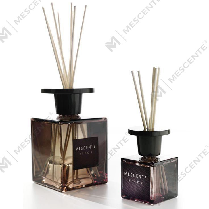 Mescente 2pk 120ml hvit løvetann siv diffuser sett, private label siv diffuser sett
