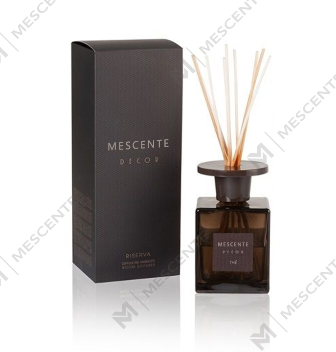 Mescente 2pk 120ml hvit løvetann siv diffuser sett, private label siv diffuser sett