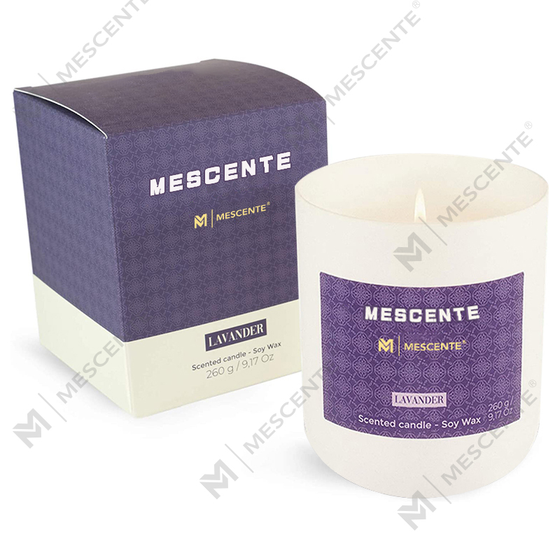 M&Scent Mason Jar Mini Soy Based Candles, Luxury Emballage Marble Candle Soy Wax