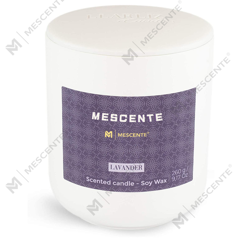 M&Scent Mason Jar Mini Soy Based Candles, Luxury Emballage Marble Candle Soy Wax