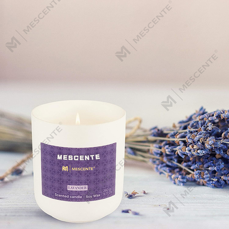 M&Scent Mason Jar Mini Soy Based Candles, Luxury Emballage Marble Candle Soy Wax