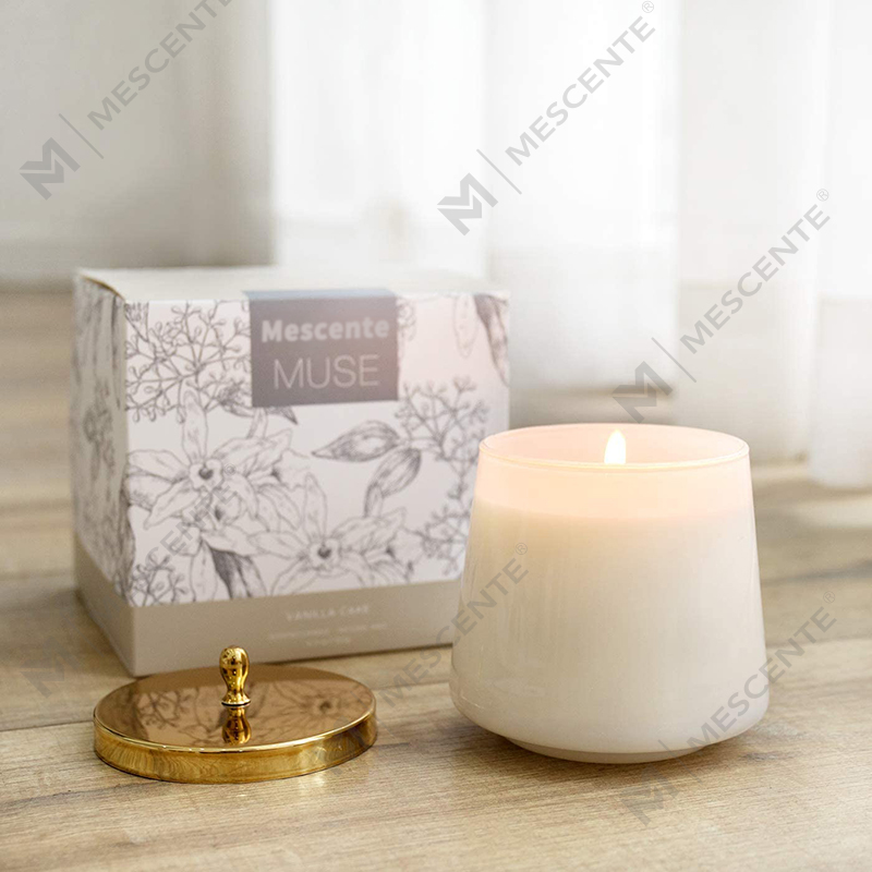 M&Scent 100 % naturlig aromaterapi bok duftende soyalys for hjemmet, store krukker duftende lys