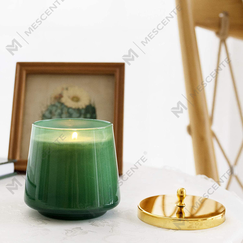 M&Scent 100 % naturlig aromaterapi bok duftende soyalys for hjemmet, store krukker duftende lys