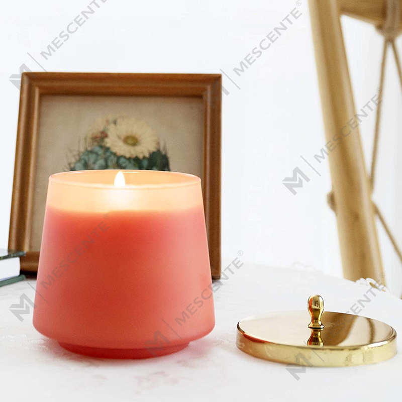 M&Scent 100 % naturlig aromaterapi bok duftende soyalys for hjemmet, store krukker duftende lys
