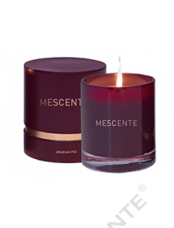 M&S cent Custom Luxury Matt Glass Wick duftlys 100 timer, duftende private label lys