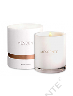 M&S cent Custom Luxury Matt Glass Wick duftlys 100 timer, duftende private label lys